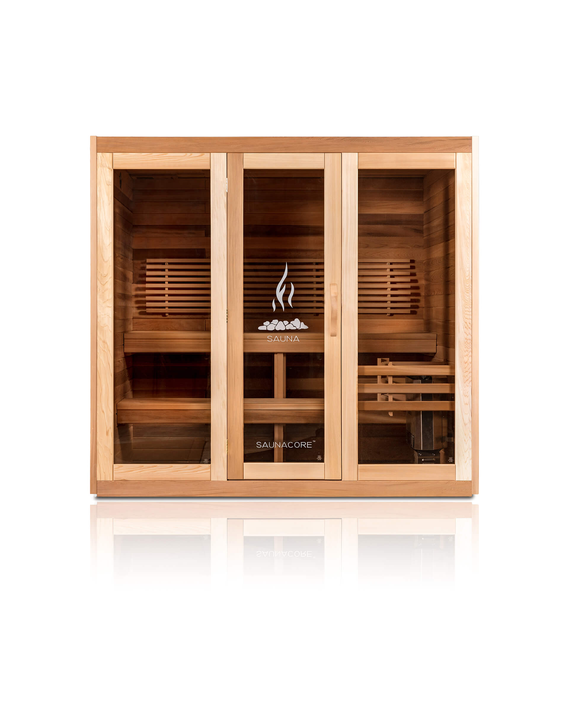 Classic Style Full Glass Front