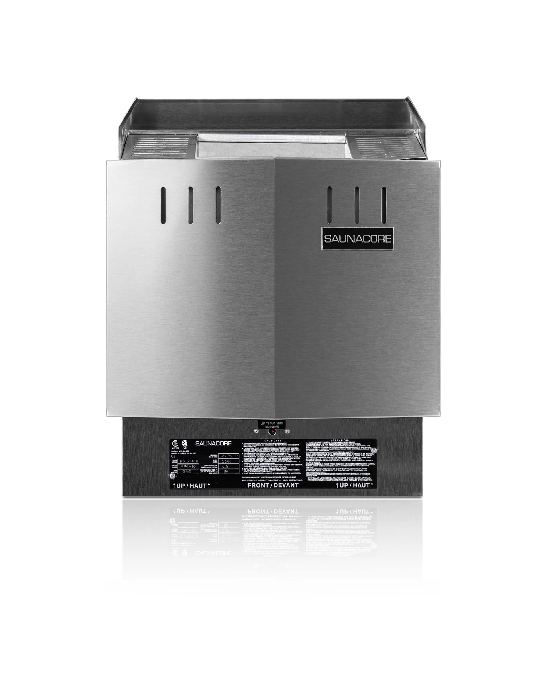 Elite ‘R’ Series Sauna Heater w/ Mercuri Control System - Saunacore