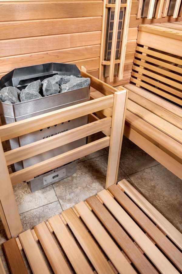 INFRA-CORE™ Dual Sauna (Infrared and Traditional Sauna) - Image 6