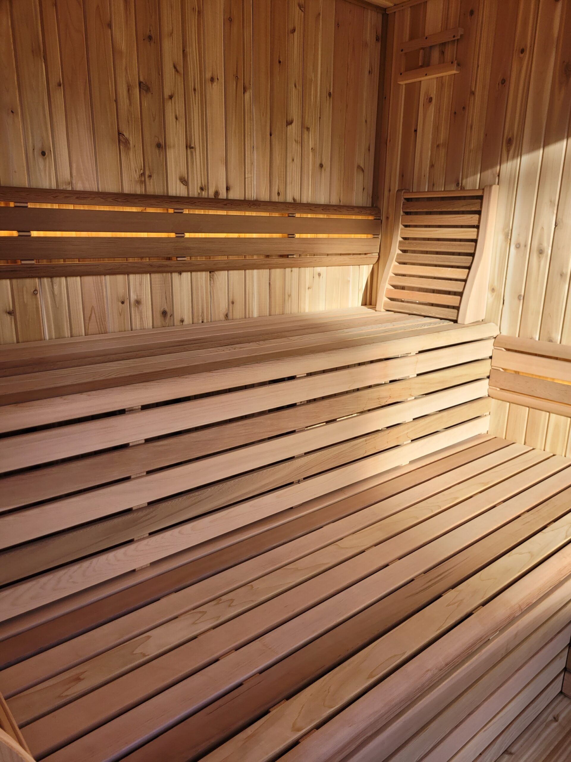 Neptune Outdoor Sauna - Pure Cube BLACK Collection - Image 6