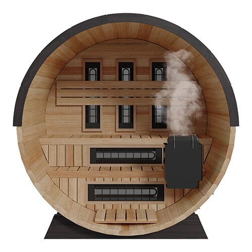 Finnmark Thermo-Aspen Combination Barrel Sauna FD-7 - Image 11