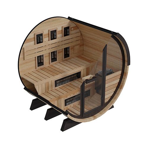Finnmark Thermo-Aspen Combination Barrel Sauna FD-7 - Image 8