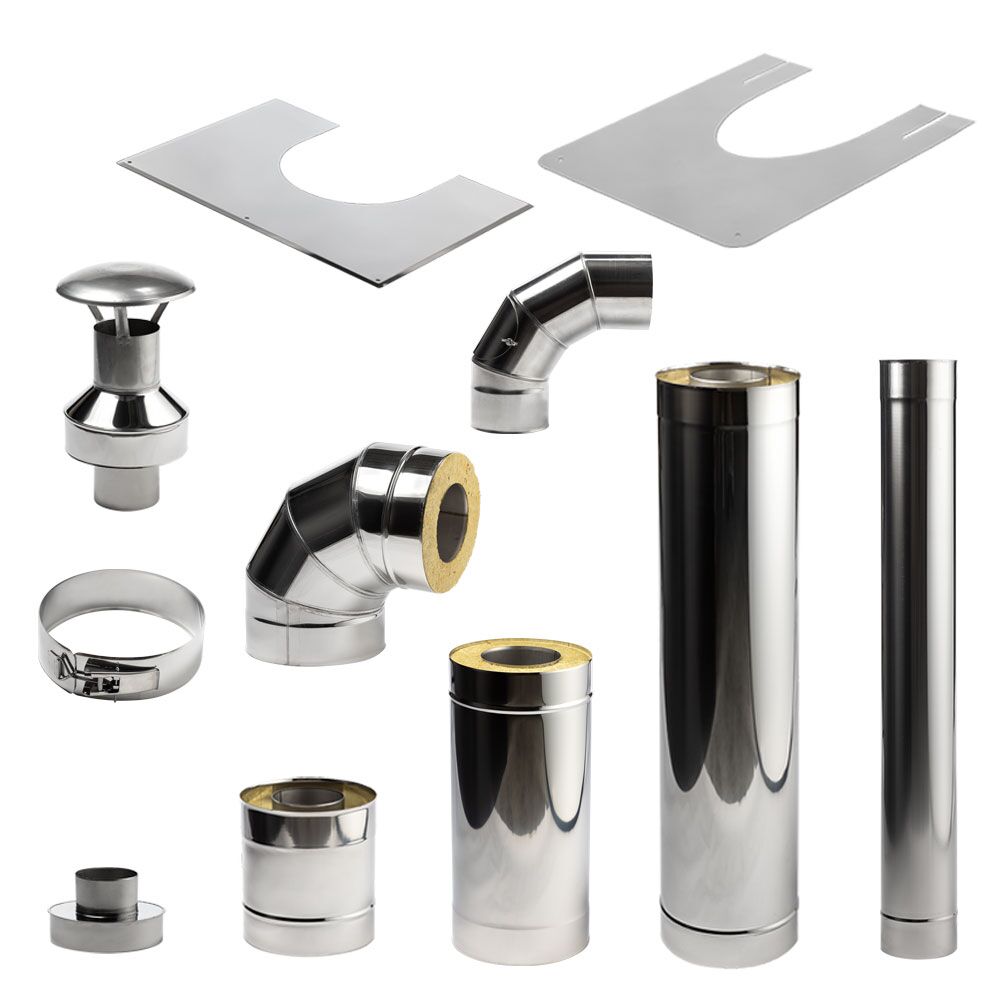 HUUM Thru-Wall Chimney Kit - Image 2