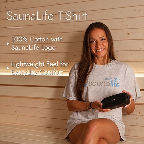 SaunaLife HST66 Luxury 6’ x 6’ Indoor Traditional Sauna Kit - Image 10